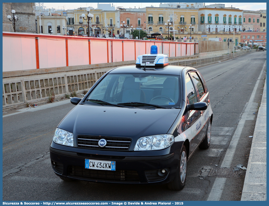 -
Polizia Municipale
Comune di Gallipoli
Fiat Punto III serie
Parole chiave: Polizia;Locale;Municipale;Gallipoli;Fiat;Punto