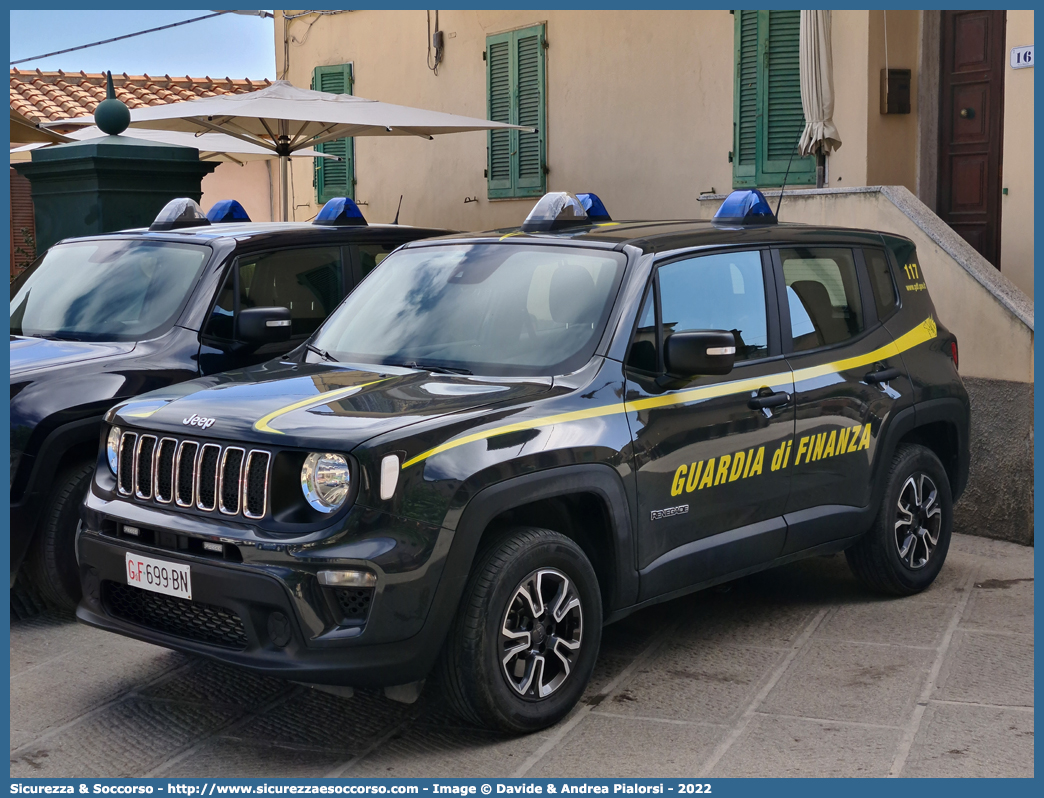 GdiF 699BN
Guardia di Finanza 
Jeep Renegade I serie restyling
Parole chiave: GdiF;G.D.F.;GDF;Guardia;di;Finanza;Jeep;Renegade