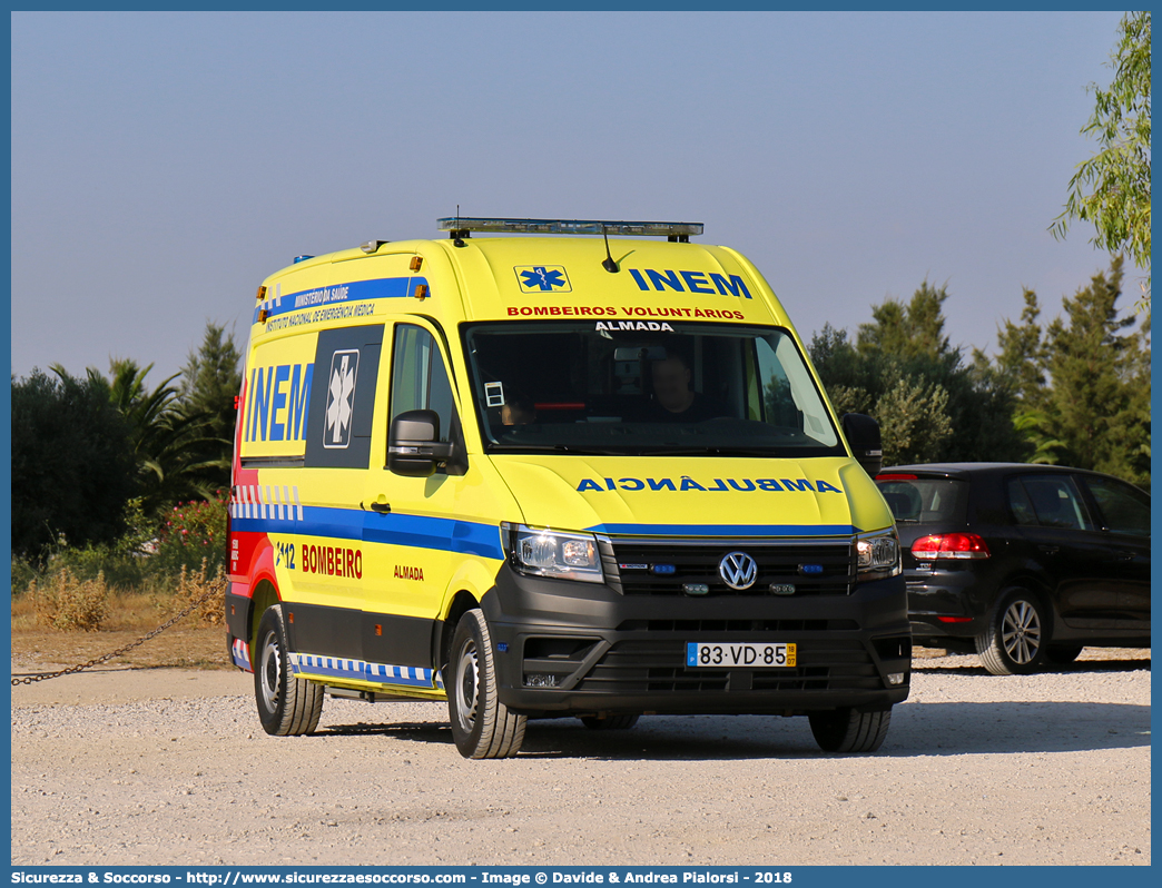 -
República Portuguesa
Bombeiros Voluntários de Almada
Volkswagen Crafter II generation
Parole chiave: República;Portuguesa;Bombeiros;Voluntários;Almada;INEM;I.N.E.M.;Instituto;Nacional;de;Emergencia;Medica;112;Volkswagen;Crafter