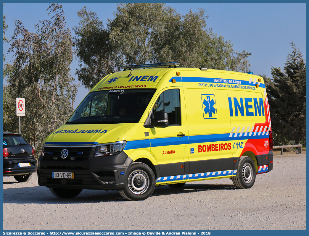 -
República Portuguesa
Bombeiros Voluntários de Almada
Volkswagen Crafter II generation
Parole chiave: República;Portuguesa;Bombeiros;Voluntários;Almada;INEM;I.N.E.M.;Instituto;Nacional;de;Emergencia;Medica;112;Volkswagen;Crafter