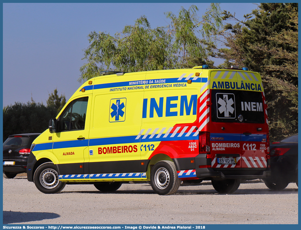 -
República Portuguesa
Bombeiros Voluntários de Almada
Volkswagen Crafter II generation
Parole chiave: República;Portuguesa;Bombeiros;Voluntários;Almada;INEM;I.N.E.M.;Instituto;Nacional;de;Emergencia;Medica;112;Volkswagen;Crafter