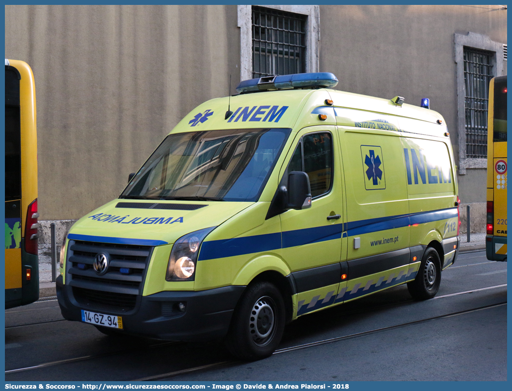 -
República Portuguesa
INEM - Instituto Nacional de Emergência Médica
Volkswagen Crafter I generation
Parole chiave: República;Portuguesa;INEM;I.N.E.M.;Instituto;Nacional;de;Emergencia;Medica;112;Volkswagen;Crafter