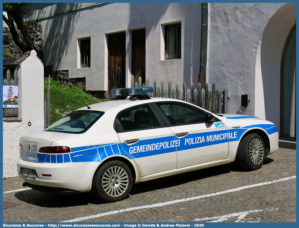 -
Polizia Municipale
Comune di Castelrotto
Alfa Romeo 159
Allestitore MobilTec GmbH
Parole chiave: PL;PM;P.L.;P.M.;Polizia;Locale;Municipale;Castelrotto;Alfa;Romeo;159;MobilTec