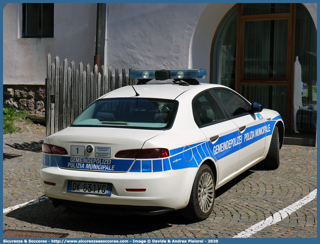 -
Polizia Municipale
Comune di Castelrotto
Alfa Romeo 159
Allestitore MobilTec GmbH
Parole chiave: PL;PM;P.L.;P.M.;Polizia;Locale;Municipale;Castelrotto;Alfa;Romeo;159;MobilTec