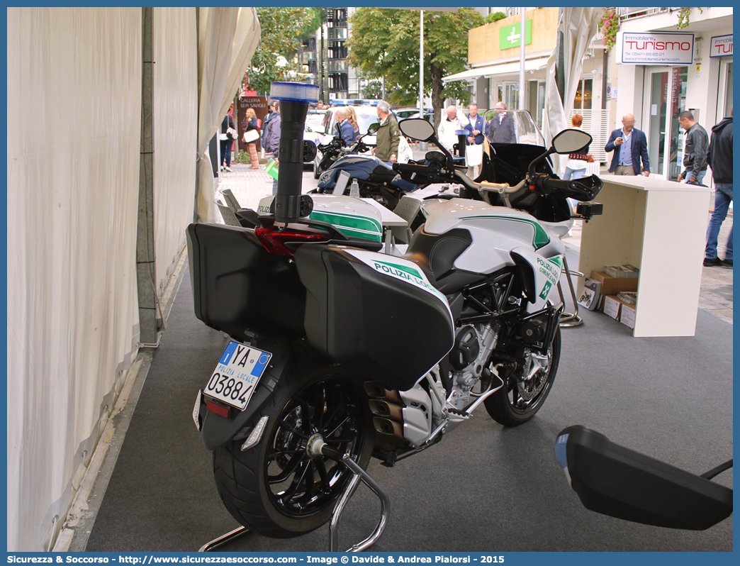 Polizia Locale YA03884
Polizia Locale
Comune di Varese
MV Agusta Turismo Veloce 800
