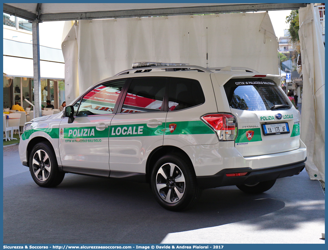 Polizia Locale YA173AF
Polizia Locale
Comune di Palazzolo sull'Oglio
Subaru Forester VI serie
Allestitore Bertazzoni S.r.l.
Parole chiave: Polizia;Locale;Municipale;Palazzolo sull&#039;Oglio;Palazzolo sull Oglio;Subaru;Forester;Bertazzoni