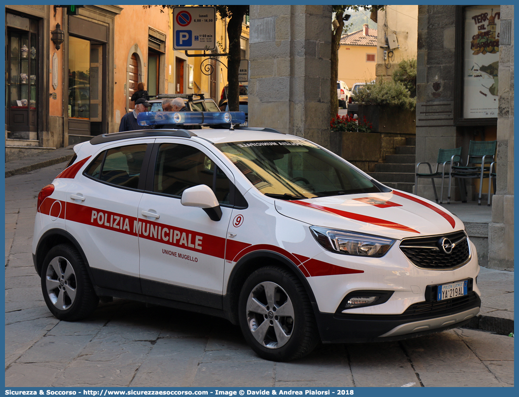 Polizia Locale YA219AL
Polizia Municipale
Unione Mugello
Opel Mokka X
Allestitore Ciabilli S.r.l.
Parole chiave: Polizia;Locale;Municipale;Unione;Mugello;Barberino di Mugello;Borgo San Lorenzo;Dicomano;Marradi;Palazzuolo sul Senio;Scarperia;San Piero;Vicchio;Opel;Mokka;X;Ciabilli