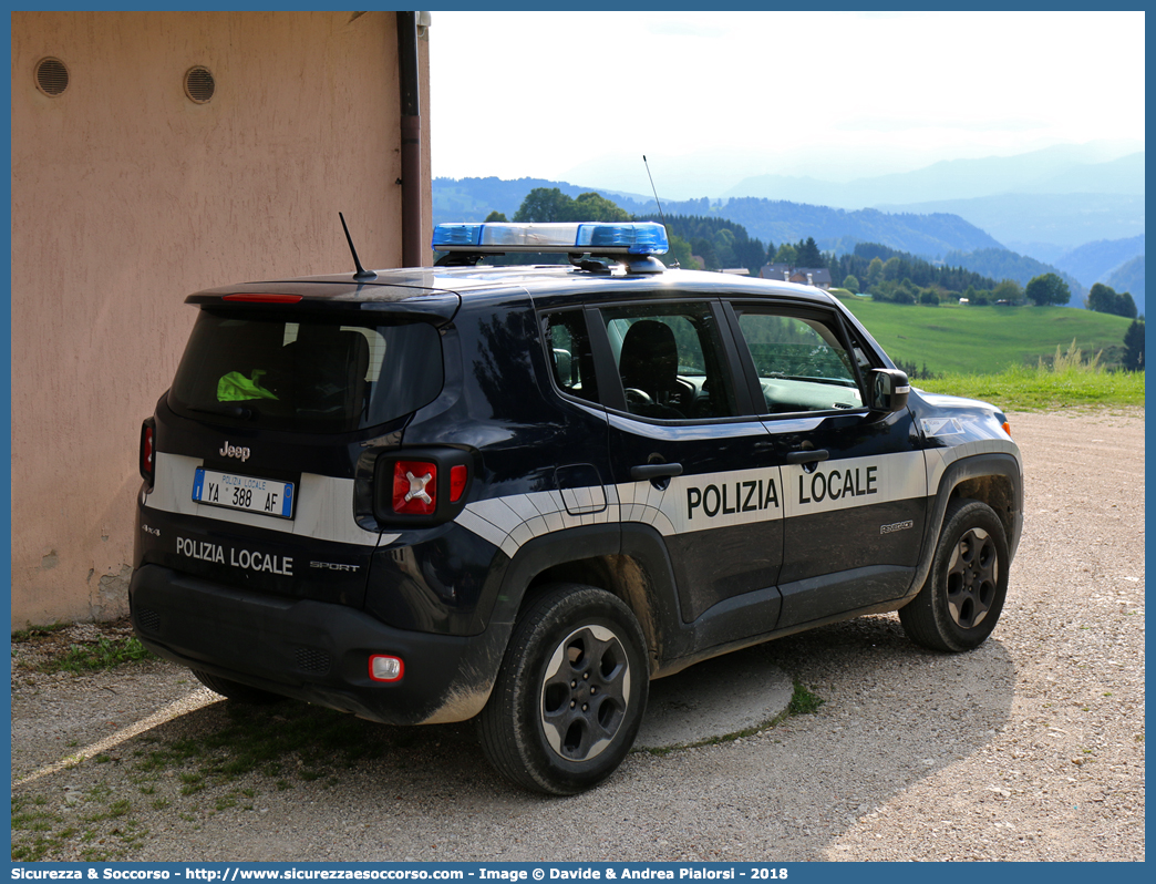 Polizia Locale YA388AF
Polizia Locale
Comune di Roana
Jeep Renegade I serie
Parole chiave: PL;PM;P.L.;P.M.;Polizia;Locale;Municipale;Roana;Jeep;Renegade