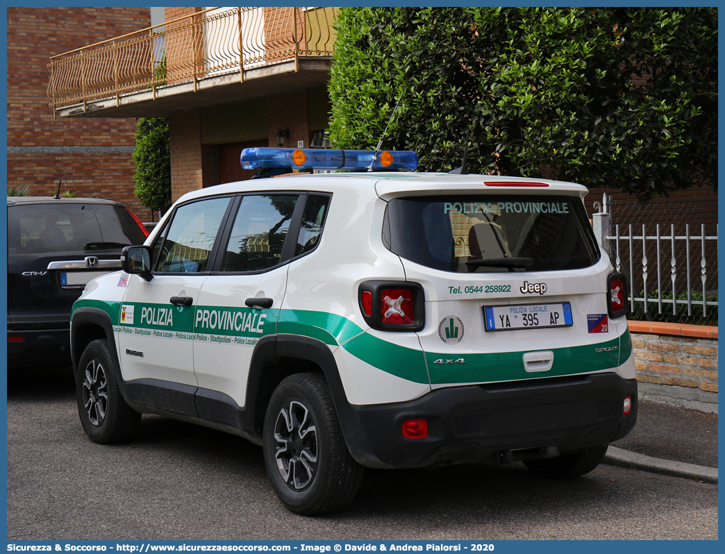 Polizia Locale YA395AP
Polizia Provinciale
Provincia di Ravenna
Jeep Renegade I serie restyling
Allestitore Focaccia Group S.r.l.
Parole chiave: Polizia;Locale;Provinciale;Ravenna;Jeep;Renegade;Focaccia;YA395AP;YA 395 AP