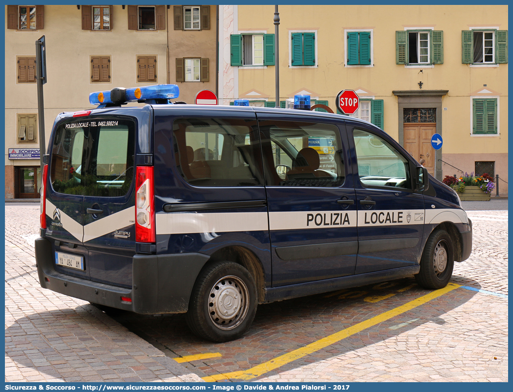 Polizia Locale YA484AM
Polizia Municipale
Comune di Predazzo
Citroen Jumpy III serie restyling 
Allestitore Ciabilli S.r.l.
Parole chiave: Polizia;Locale;Municipale;Predazzo;Citroen;Jumpy;Ciabilli