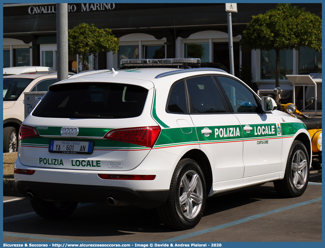 Polizia Locale YA601AN
Polizia Locale
Comune di Curtatone
Audi Q5 I serie restyling
Allestitore Bertazzoni S.r.l.
Parole chiave: PL;P.L.;PM;P.M.;Polizia;Locale;Municipale;Curtatone;Audi;Q5;Bertazzoni