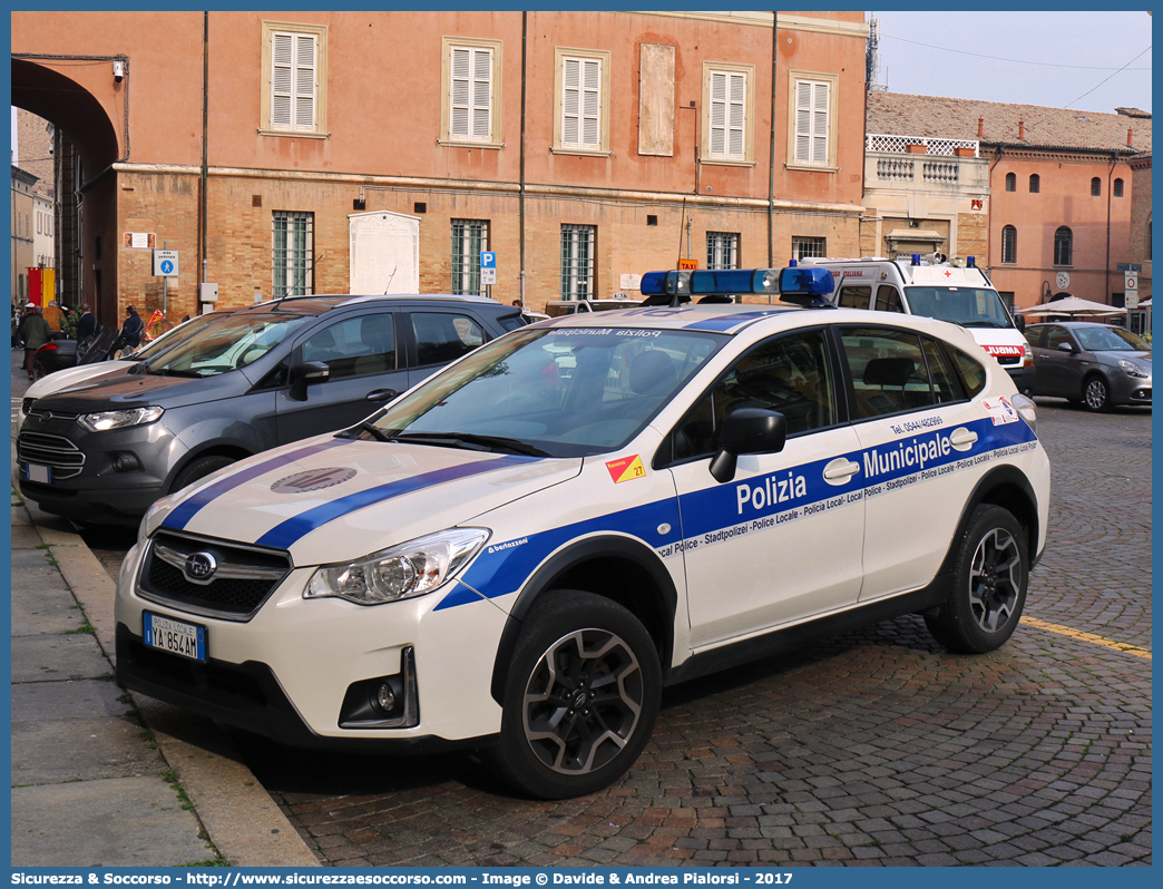 Polizia Locale YA854AM
Polizia Municipale
Comune di Ravenna
Subaru XV I serie restyling
Allestitore Bertazzoni S.r.l.
Parole chiave: Polizia;Locale;Municipale;Ravenna;Subaru;XV;Bertazzoni