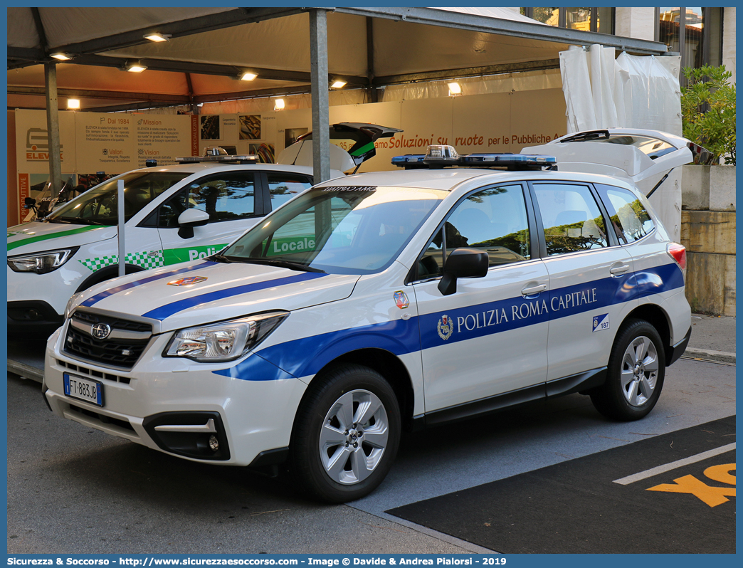 -
Polizia di Roma Capitale
Subaru Forester VI serie restyling
Allestitore Elevox S.r.l.
Parole chiave: PL;P.L.;PM;P.M.;Polizia;Locale;Municipale;Roma;Capitale;Subaru;Forester;Elevox