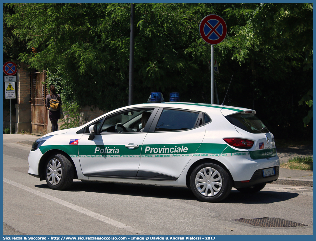 Polizia Locale YA255AC
Polizia Provinciale
Provincia di Forlì - Cesena
Renault Clio VI serie
Allestitore Focaccia Group S.r.l.
Parole chiave: Polizia;Locale;Provinciale;Forlì;Cesena;Renault;Clio;Focaccia