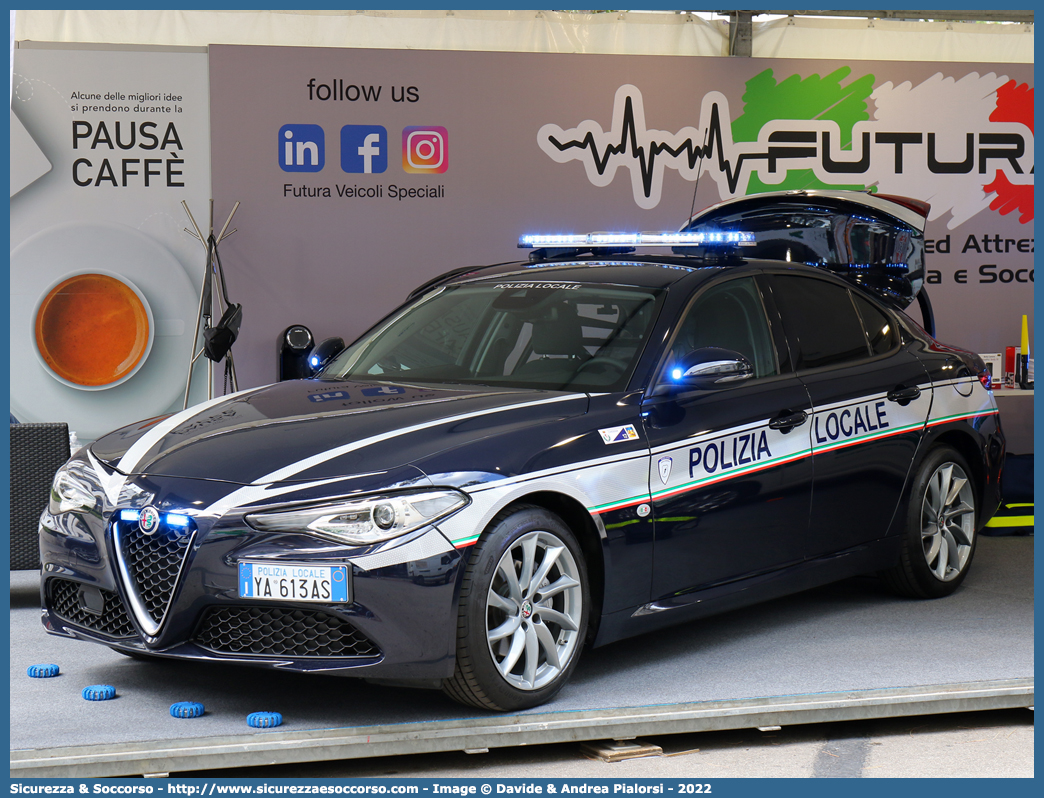 Polizia Locale YA613AS
Polizia Locale
Comune di Chioggia
Alfa Romeo Nuova Giulia
Allestitore Futura Veicoli Speciali
Parole chiave: PL;P.L.;PM;P.M.;Polizia;Locale;Municipale;Chioggia;Alfa;Romeo;Giulia;Futura Veicoli Speciali