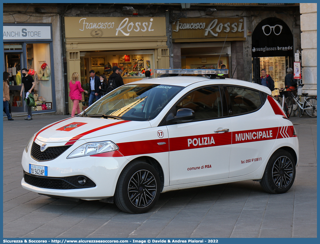 Polizia Locale YA942AP
Polizia Municipale
Comune di Pisa
Lancia Ypsilon Hybrid III serie restyling
Allestitore Focaccia Group S.r.l.
Parole chiave: PL;P.L.;PM;P.M.;Polizia;Locale;Municipale;Pisa;Lancia;Ypsilon;Hybrid;Focaccia;YA942AP;YA 942 AP