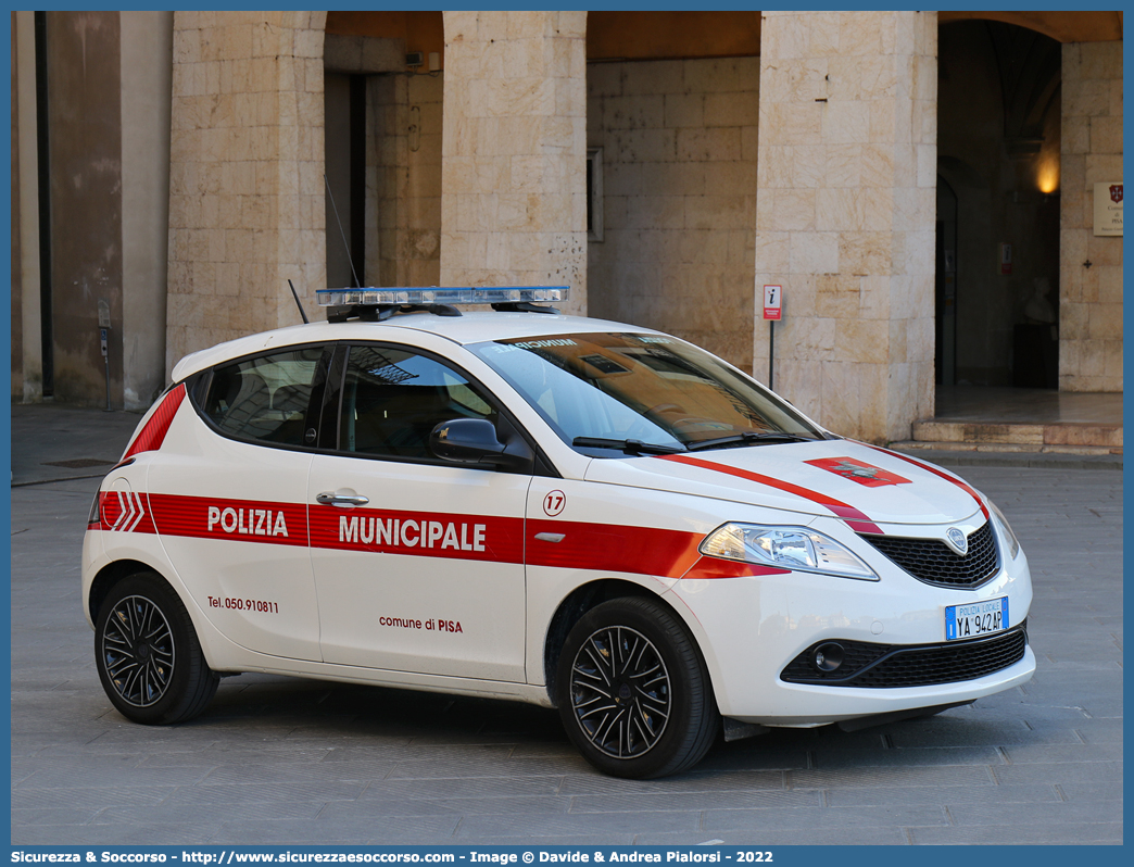 Polizia Locale YA942AP
Polizia Municipale
Comune di Pisa
Lancia Ypsilon Hybrid III serie restyling
Allestitore Focaccia Group S.r.l.
Parole chiave: PL;P.L.;PM;P.M.;Polizia;Locale;Municipale;Pisa;Lancia;Ypsilon;Hybrid;Focaccia;YA942AP;YA 942 AP