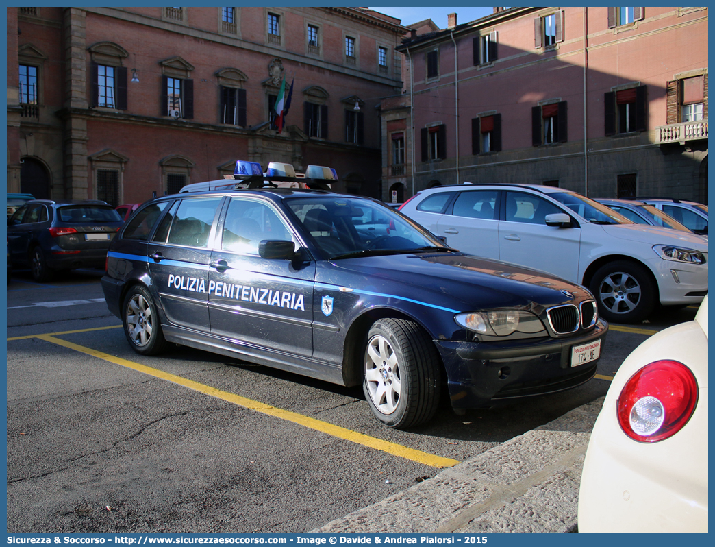 Polizia Penitenziaria 174AE
Polizia Penitenziaria
Nucleo Traduzioni e Piantonamenti
BMW serie 3 e46 Touring
Parole chiave: 174AE;Polizia Penitenziaria;Nucleo Traduzioni e Piantonamenti;BMW serie 3 e46 Touring