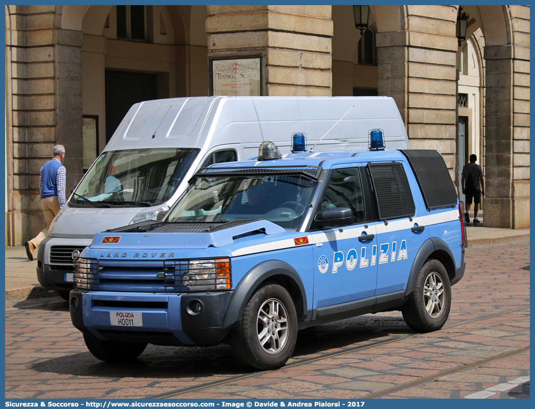 Polizia H0011
Polizia di Stato
Reparto Mobile
Land Rover Discovery 3
Allestitore Carrozzeria Marazzi S.p.A.
Parole chiave: PS;P.S.;Polizia di Stato;Reparto;Mobile;Ordine;Pubblico;Land Rover;Discovery;3;Marazzi