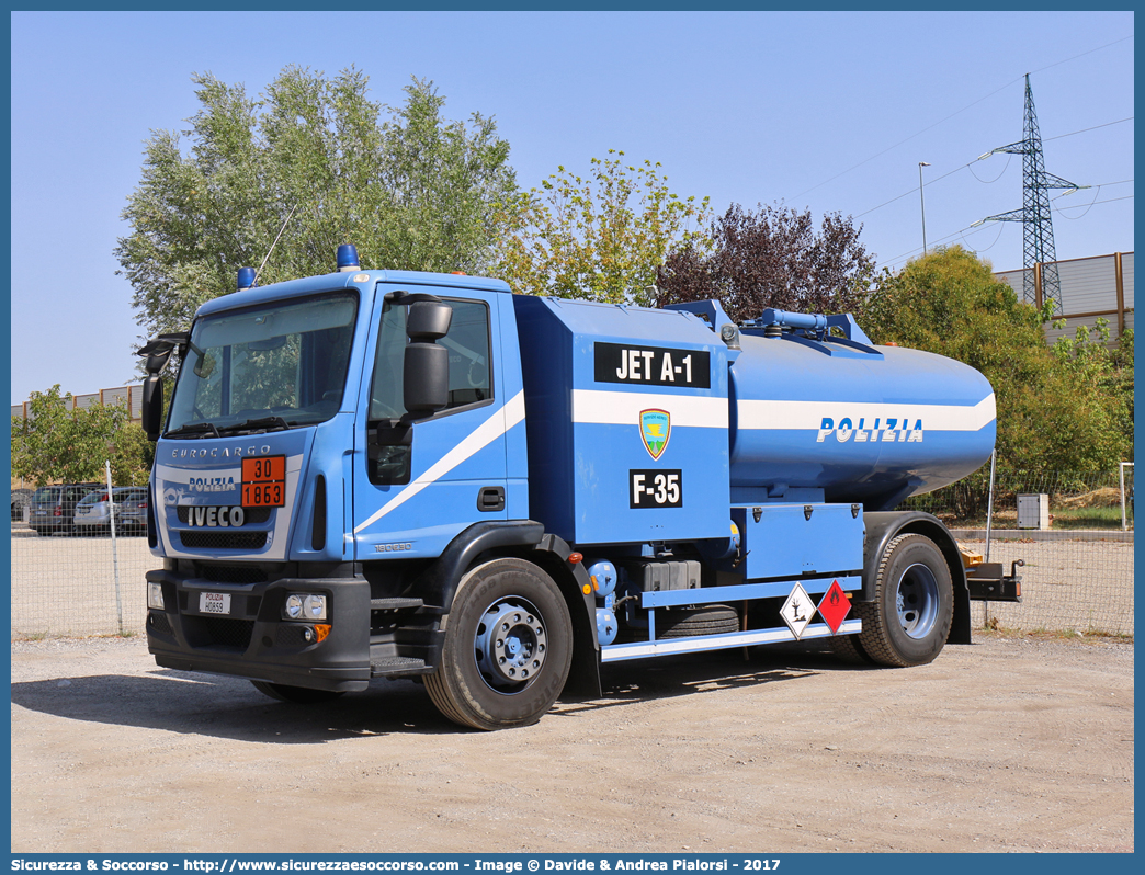 Polizia H0859
Polizia di Stato
Reparto Volo
Iveco EuroCargo 180E30 III serie
Allestitore Sacim S.p.A.
Parole chiave: PS;P.S.;Polizia;di;Stato;Reparto;Volo;Iveco;EuroCargo;180E30;Sacim