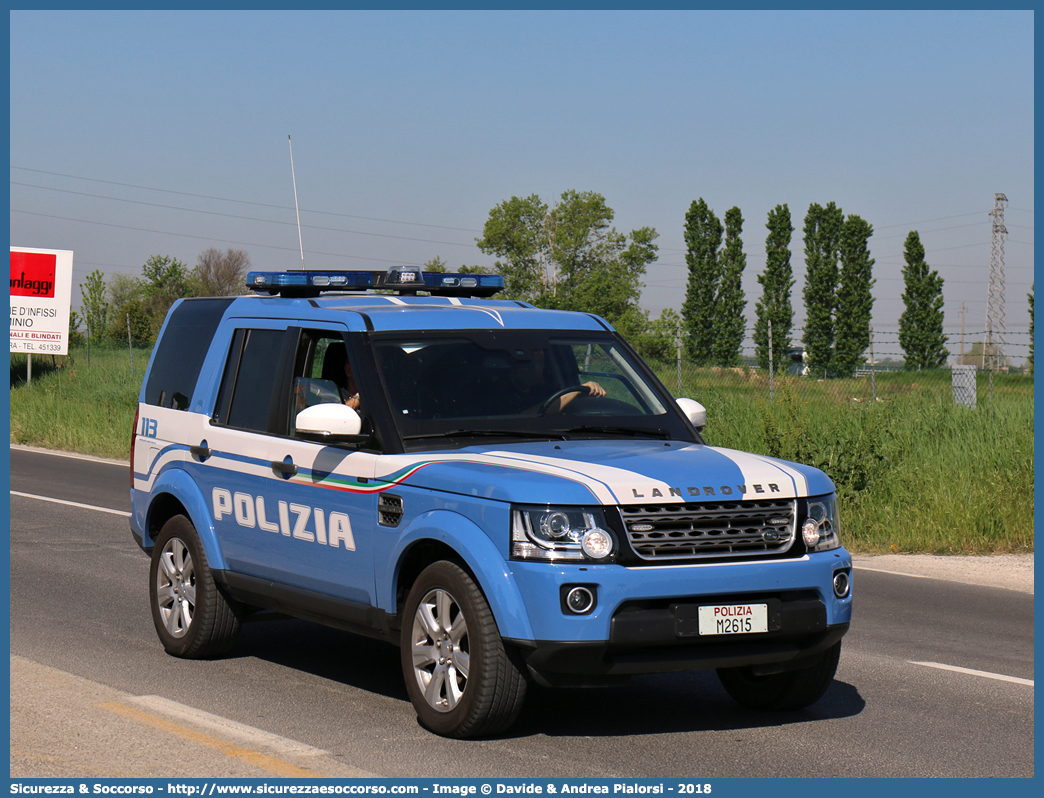 Polizia M2615
Polizia di Stato
Reparto Prevenzione Crimine
Unità Operative di Primo Intervento
Land Rover Discovery 4
Parole chiave: PS;P.S.;Polizia;di;Stato;Prevenzione;Crimine;Land Rover;Discovery;Unità;Operative;Primo;Intervento;UOPI;U.O.P.I.