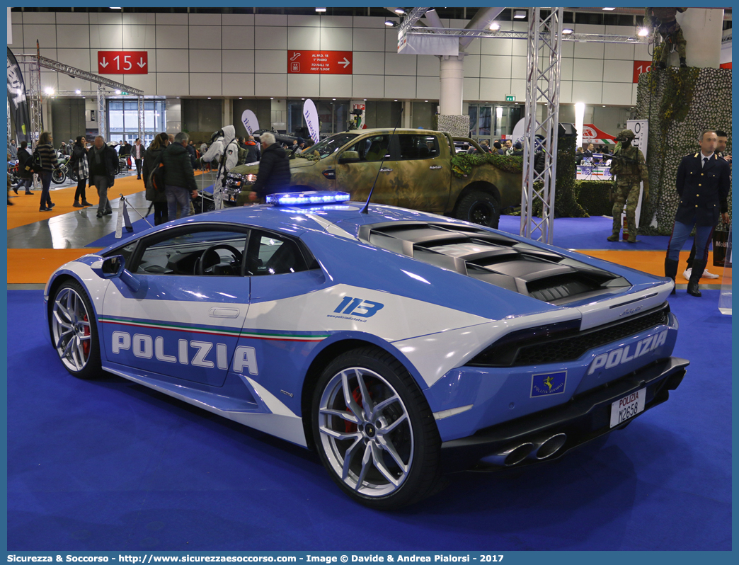 Polizia M2658
Polizia di Stato
Polizia Stradale
Lamborghini Huracán LP 610-4
Parole chiave: PS;P.S.;Polizia;di;Stato;Stradale;Lamborghini;Huracán;LP 610-4