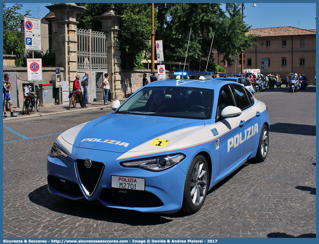 Polizia M2701
Polizia di Stato
Polizia Stradale
Alfa Romeo Nuova Giulia Veloce
Parole chiave: Polizia di Stato;Polizia;PS;Polizia Stradale;Alfa;Romeo;Nuova;Giulia;Veloce