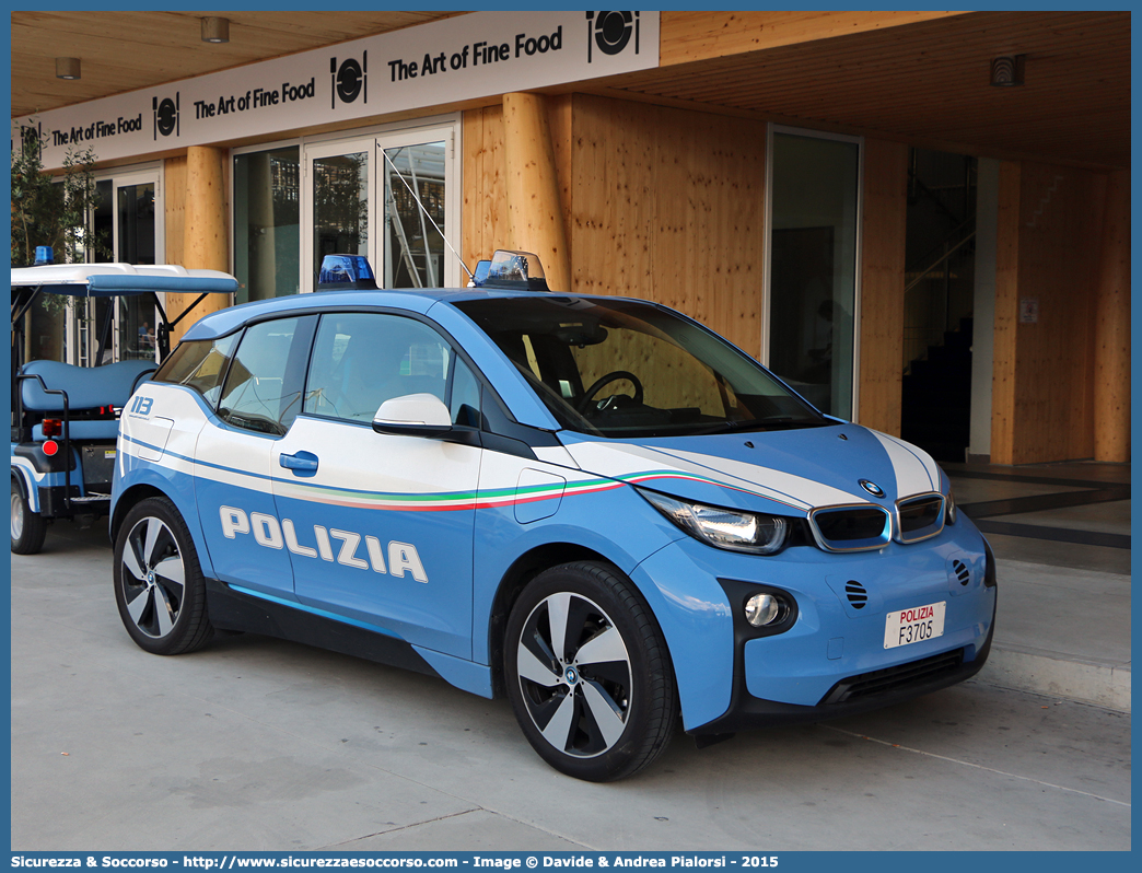 Polizia F3705
Polizia di Stato
BMW i3
Allestitore Focaccia Group S.r.l.
Parole chiave: PS;P.S.;Polizia;di;Stato;Bmw;i3;i;3;Focaccia