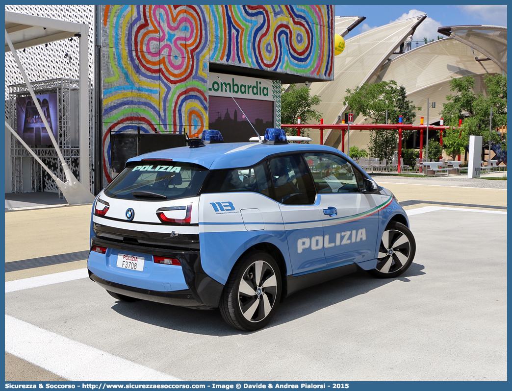 Polizia F3708
Polizia di Stato
BMW i3
Allestitore Focaccia Group S.r.l.
Parole chiave: PS;P.S.;Polizia;di;Stato;Bmw;i3;i;3;Focaccia