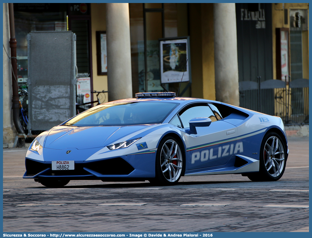 Polizia H8862
Polizia di Stato
Polizia Stradale
Lamborghini Huracán LP 610-4
Parole chiave: PS;P.S.;Polizia;di;Stato;Stradale;Lamborghini;Huracán;LP 610-4