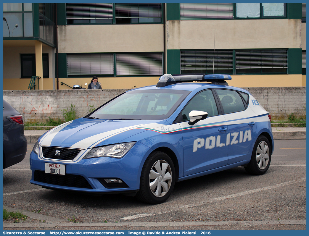 Polizia M0001
Polizia di Stato 
Squadra Volante
Seat Leon III serie
Allestitore Nuova Carrozzeria Torinese S.r.l.
Parole chiave: PS;P.S.;Polizia;di;Stato;Squadra;Volante;Seat;Leon;nct;nuova;carrozzeria;torinese