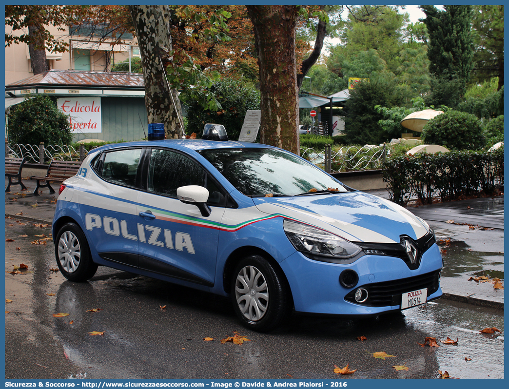 Polizia M0514
Polizia di Stato
Renault Clio VI serie
Allestitore Focaccia Group S.r.l.
Parole chiave: PS;P.S.;Polizia;di;Stato;Pubblica;Sicurezza;Renault;Clio;Focaccia