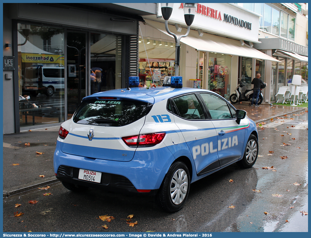 Polizia M0514
Polizia di Stato
Renault Clio VI serie
Allestitore Focaccia Group S.r.l.
Parole chiave: PS;P.S.;Polizia;di;Stato;Pubblica;Sicurezza;Renault;Clio;Focaccia