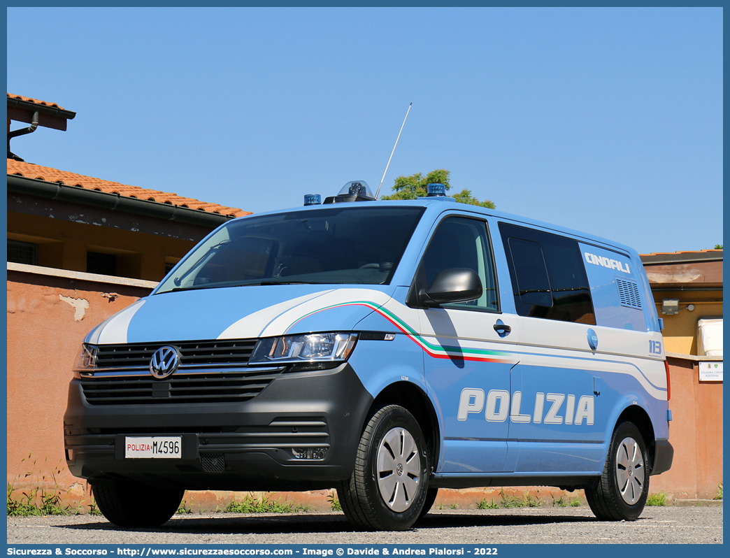 Polizia M4596
Polizia di Stato
Servizio Cinofili
Volkswagen Transporter T6.1
Allestitore BAI S.r.l.
Parole chiave: PS;P.S.;Polizia;di;Stato;Pubblica;Sicurezza;Servizio;Cinofili;Volkswagen;Transporter;T6.1;BAI