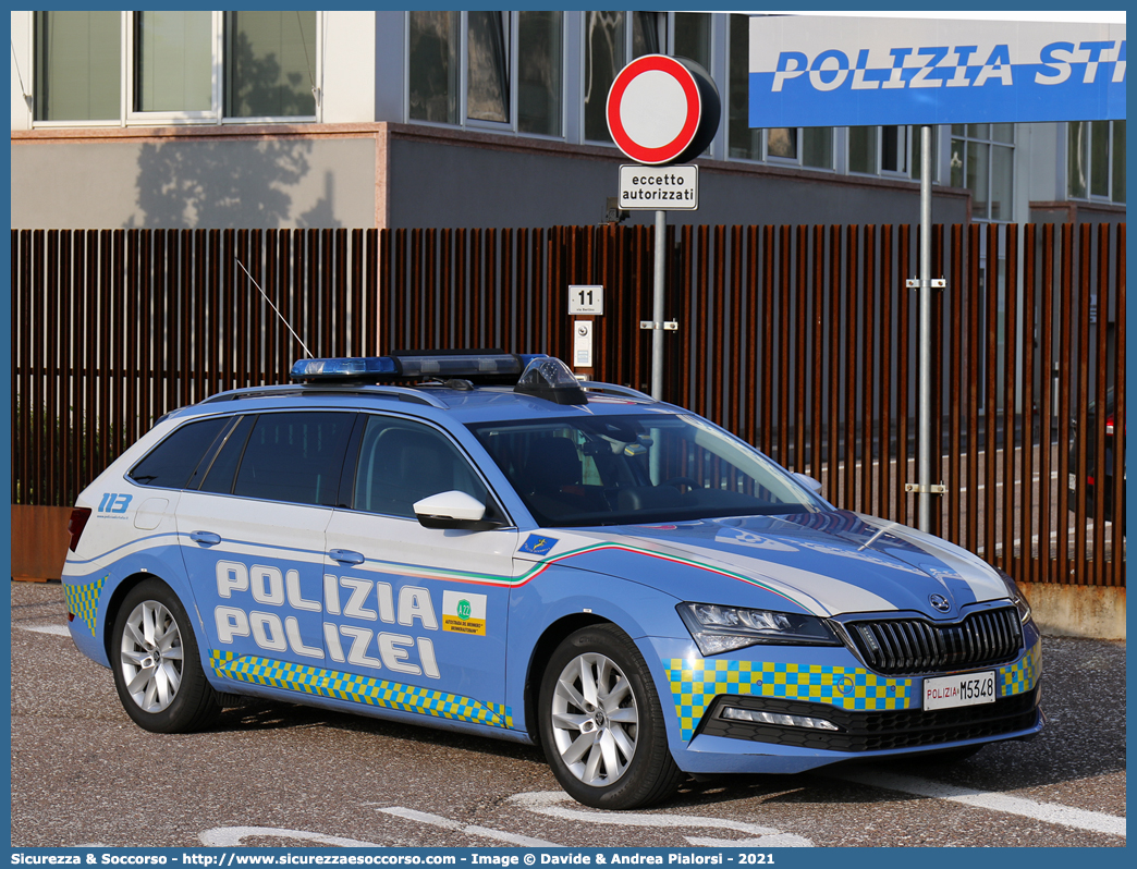 Polizia M5348
Polizia di Stato
Polizia Stradale
Autostrada del Brennero S.p.A.
Skoda Superb Wagon 4x4 III serie
Allestitore Nuova Carrozzeria Torinese S.r.l.
Parole chiave: PS;P.S.;Polizia;di;Stato;Stradale;Autostrada del Brennero S.p.A.;Brenneroautobahn A.G.;Skoda;Superb;Wagon;nct;Nuova;Carrozzeria;Torinese