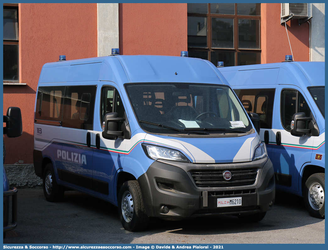 Polizia M6210
Polizia di Stato
Fiat Ducato III serie II restyling
Allestitore Elevox S.r.l.
Parole chiave: PS;P.S.;Polizia;di;Stato;Fiat;Ducato;X290;Elevox