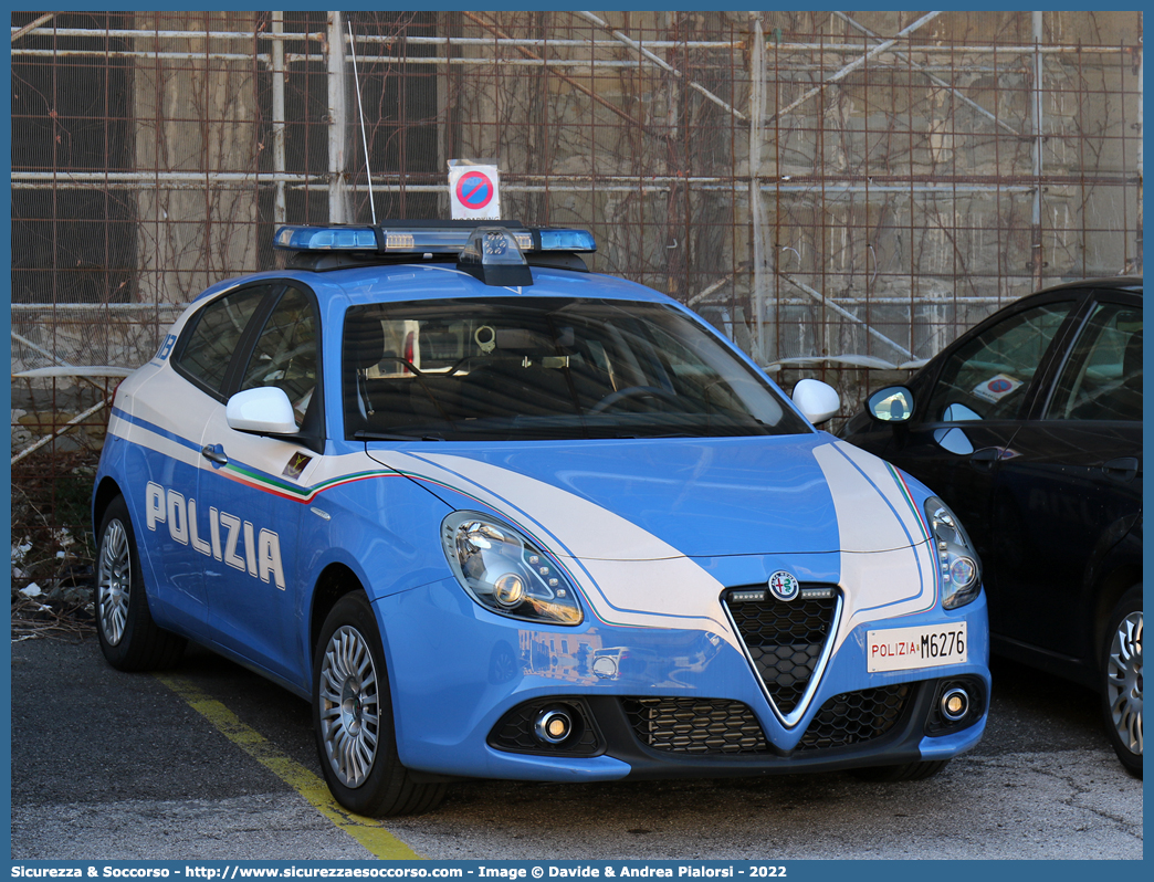 Polizia M6276
Polizia di Stato
Polizia Ferroviaria
Alfa Romeo Nuova Giulietta
I serie II restyling 
Parole chiave: PS;P.S.;Polizia;di;Stato;Ferroviaria;Polfer;Alfa Romeo;Nuova;Giulietta