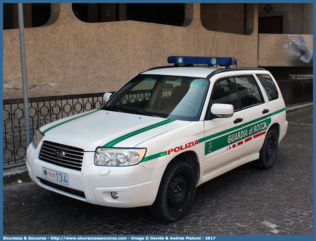 Polizia 134
Repubblica di San Marino
Guardia di Rocca
Subaru Forester IV serie
Parole chiave: Repubblica;San Marino;RSM;R.S.M.;Guardia di Rocca;Guardia;Rocca;Subaru;Forester