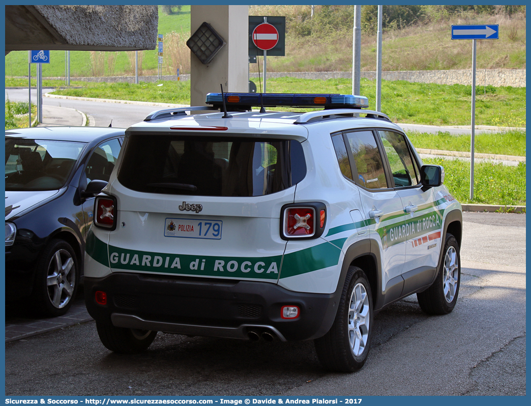 Polizia 179
Repubblica di San Marino
Guardia di Rocca
Jeep Renegade I serie
Parole chiave: Repubblica;San Marino;RSM;R.S.M.;Guardia di Rocca;Guardia;Rocca;Jeep;Renegade