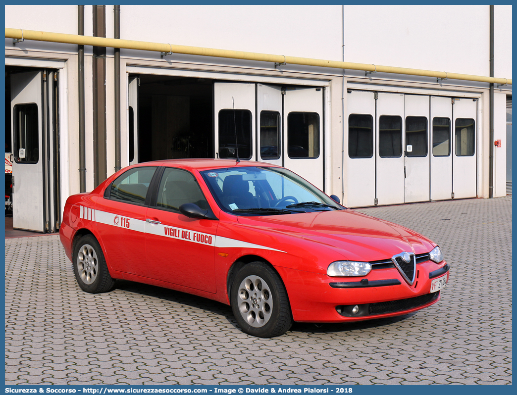 VF 21184
Corpo Nazionale Vigili del Fuoco
Alfa Romeo 156 I serie
(variante)
Parole chiave: VVF;V.V.F.;Corpo;Nazionale;Vigili;del;Fuoco;Alfa;Romeo;156