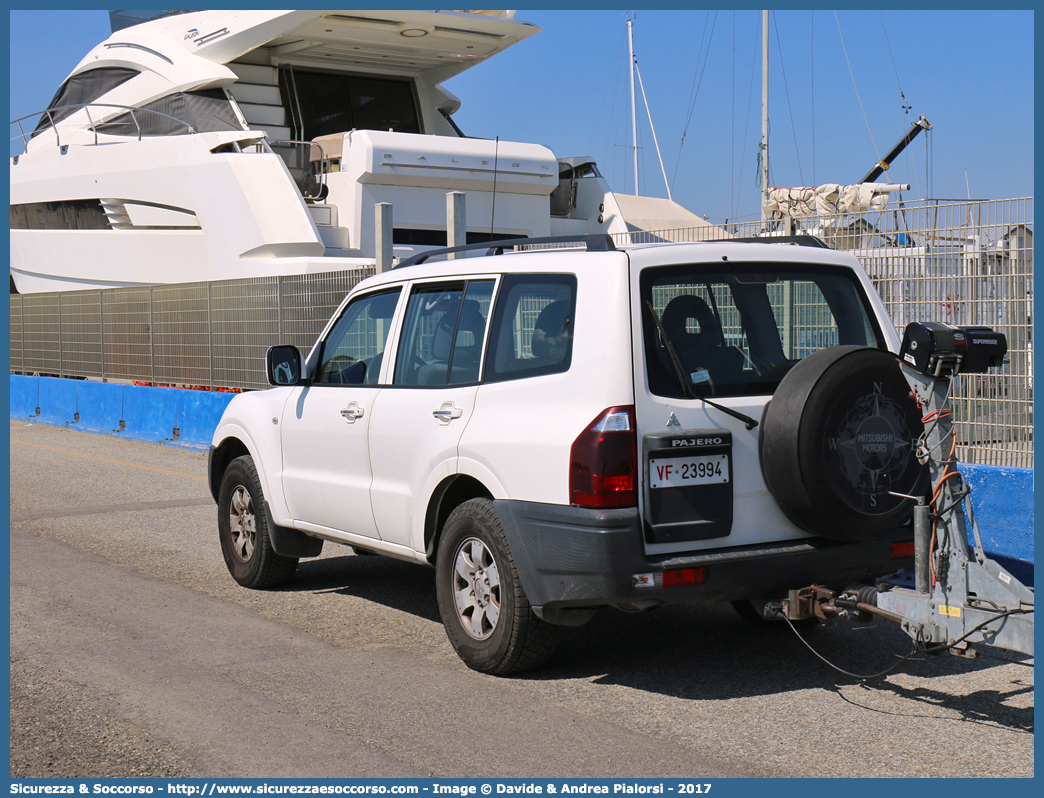 VF 23994
Corpo Nazionale Vigili del Fuoco
Mitsubishi Pajero LWB III serie restyling
Parole chiave: VF;VVF;V.F.;V.V.F.;Corpo;Nazionale;Vigili del Fuoco;Vigili;Fuoco;Mitsubishi;Pajero;LWB