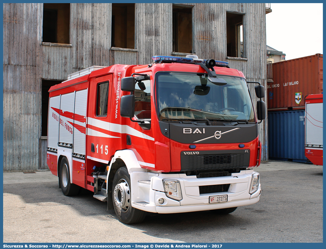 VF 27275
Corpo Nazionale Vigili del Fuoco
Volvo FL280 IV serie
Allestitore BAI S.r.l.
Parole chiave: VF;V.F.;VVF;V.V.F.;Corpo;Nazionale;Vigili del Fuoco;Vigili;Fuoco;APS;A.P.S.;AutoPompaSerbatoio;AutoPompa;Volvo;FL;280;FL280;BAI