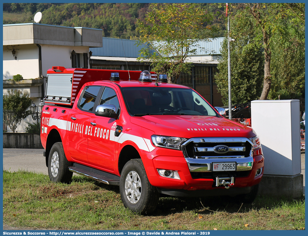 VF 29963
Corpo Nazionale Vigili del Fuoco
Ford Ranger IV serie
Allestitore Aris S.p.A.
Parole chiave: VVF;V.V.F.;Corpo;Nazionale;Vigili;del;Fuoco;Vigili;Fuoco;Ford;Ranger;Aris