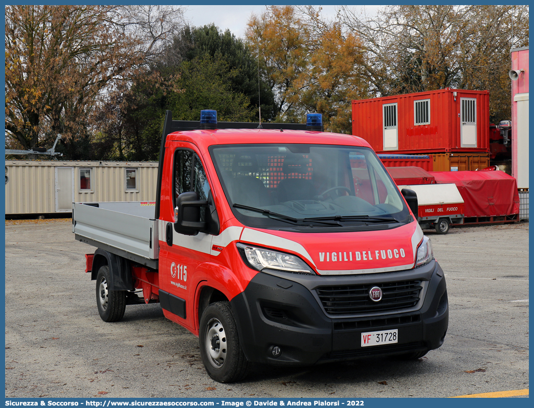 VF 31728
Corpo Nazionale Vigili del Fuoco
Fiat Ducato III serie II restyling
Allestitore Focaccia Group S.r.l.
Parole chiave: VF;V.F.;VVF;V.V.F.;Corpo;Nazionale;Vigili del Fuoco;Vigili;Fuoco;Autocarro;Autofurgone;Fiat;Ducato;Focaccia