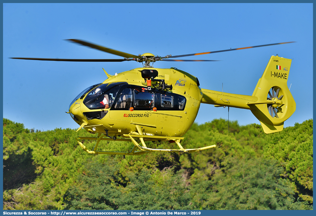 I-MAKE
118 Regione Friuli Venezia Giulia
Airbus Helicopters H145 / EC145T2
Parole chiave: 118;Friuli Venezia Giulia;Udine;Eurocopter;H145;EC145;EC145T2;I-HUNK;Elicottero;Elisoccorso