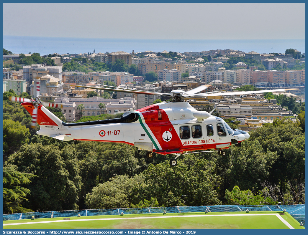 MM81892 / 11-07 "Nemo 07"
Corpo delle Capitanerie di Porto
Guardia Costiera 
Agusta Westland AW139
Parole chiave: CP;C.P.;Guardia;Costiera;Capitaneria;Capitanerie;di;Porto;Agusta;Westland;AW139