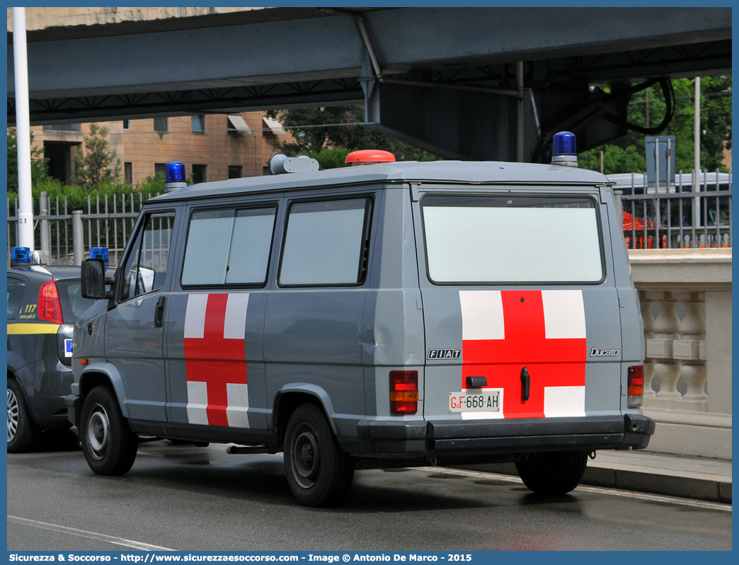 GdiF 668AH
Guardia di Finanza
Servizio Sanitario
Fiat Ducato I serie restyling
Parole chiave: GdiF;G.D.F.;GDF;Guardia di Finanza;Ambulanza;Fiat;Ducato I serie restyling;668AH