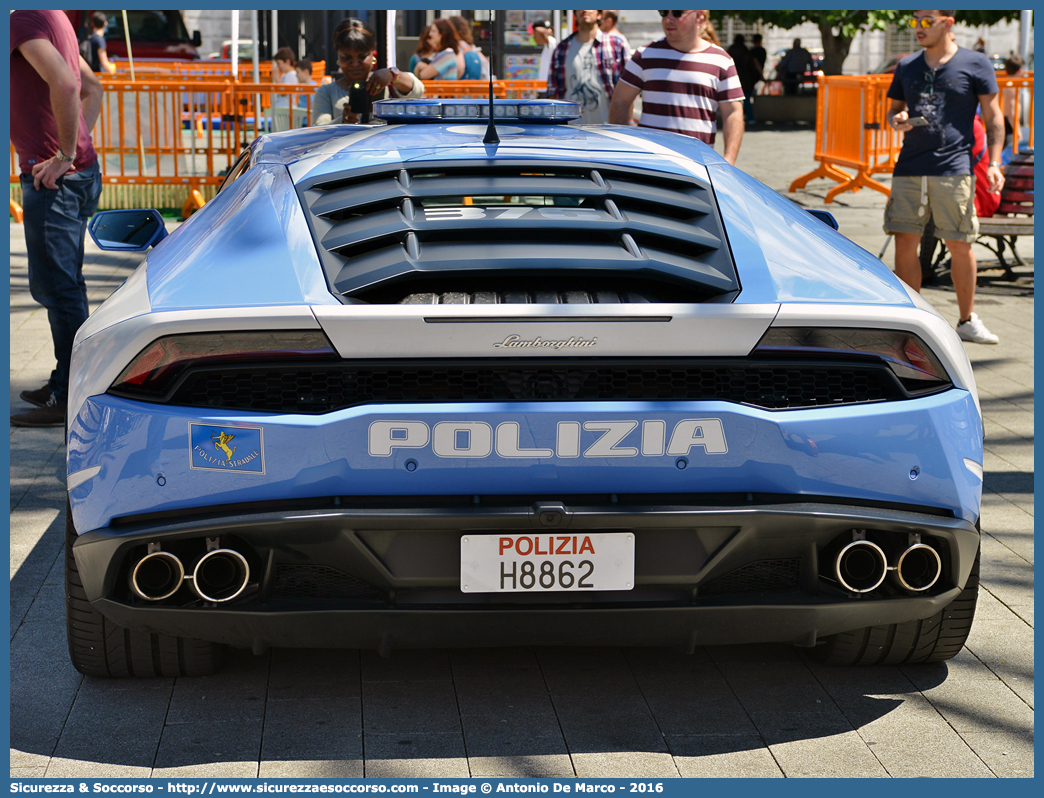 Polizia H8862
Polizia di Stato
Polizia Stradale
Lamborghini Huracán LP 610-4
Parole chiave: PS;P.S.;Polizia;di;Stato;Stradale;Lamborghini;Huracán;LP 610-4