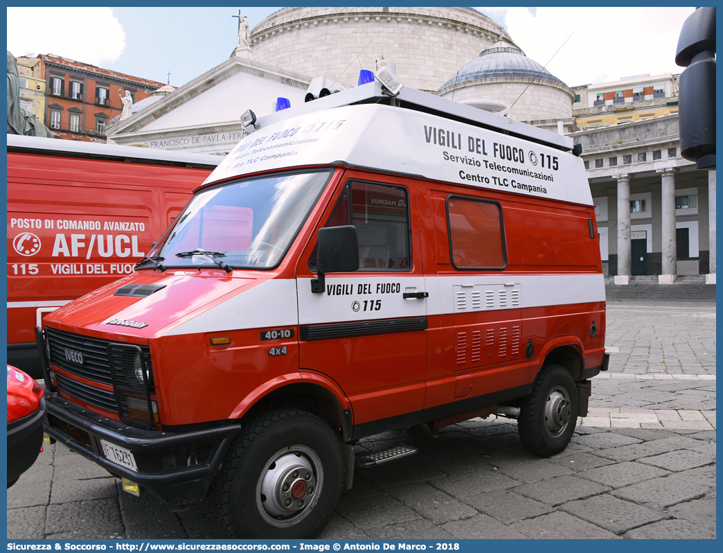 VF 16231
Corpo Nazionale Vigili del Fuoco
Nucleo Telecomunicazioni Radio
Iveco Daily 40-10 4x4 I serie
Parole chiave: Corpo;Nazionale;Vigili del Fuoco;Vigili;Fuoco;Iveco;Daily;Telecomunicazioni;Tele Comunicazioni;Radio