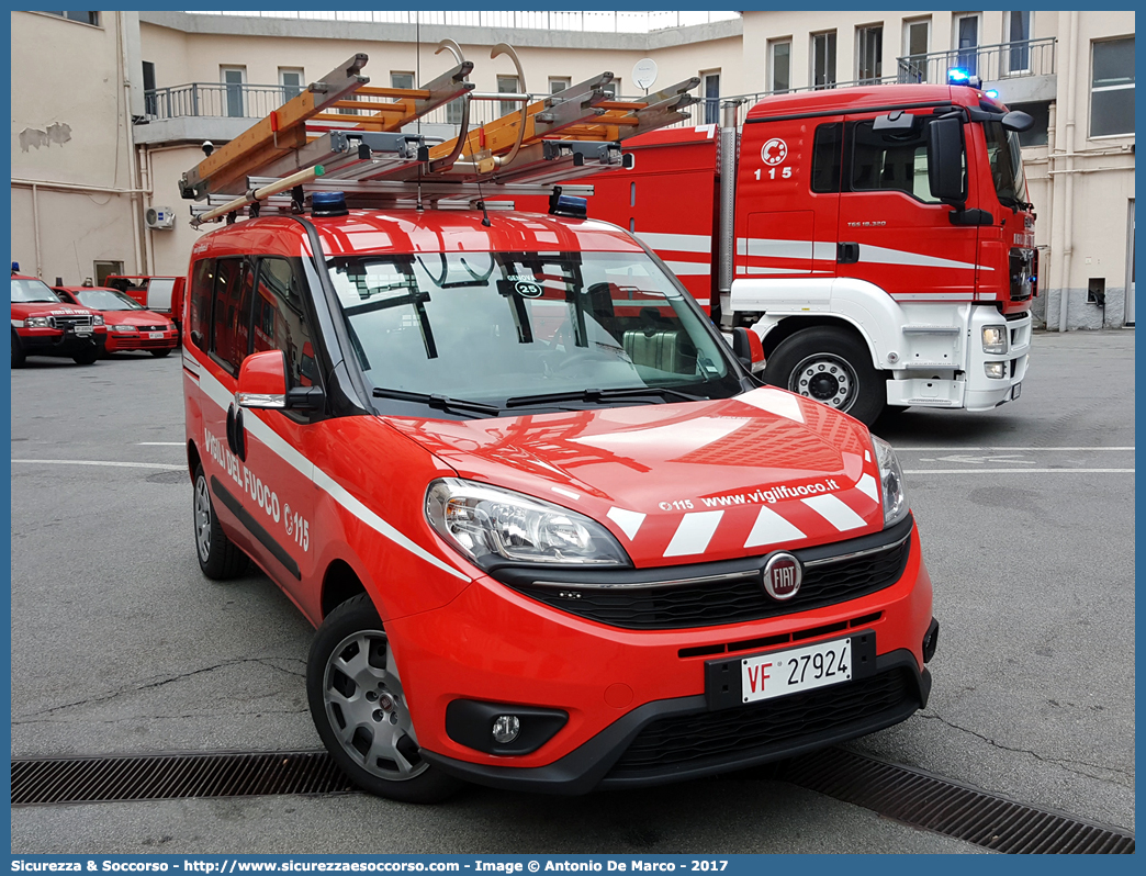 VF 27924
Corpo Nazionale Vigili del Fuoco
Fiat Doblò II serie restyling
Allestitore Ciabilli S.r.l.
Parole chiave: VVF;V.V.F.;Corpo;Nazionale;Vigili;del;Fuoco;Vigili;Fuoco;Fiat;Doblò;Doblo